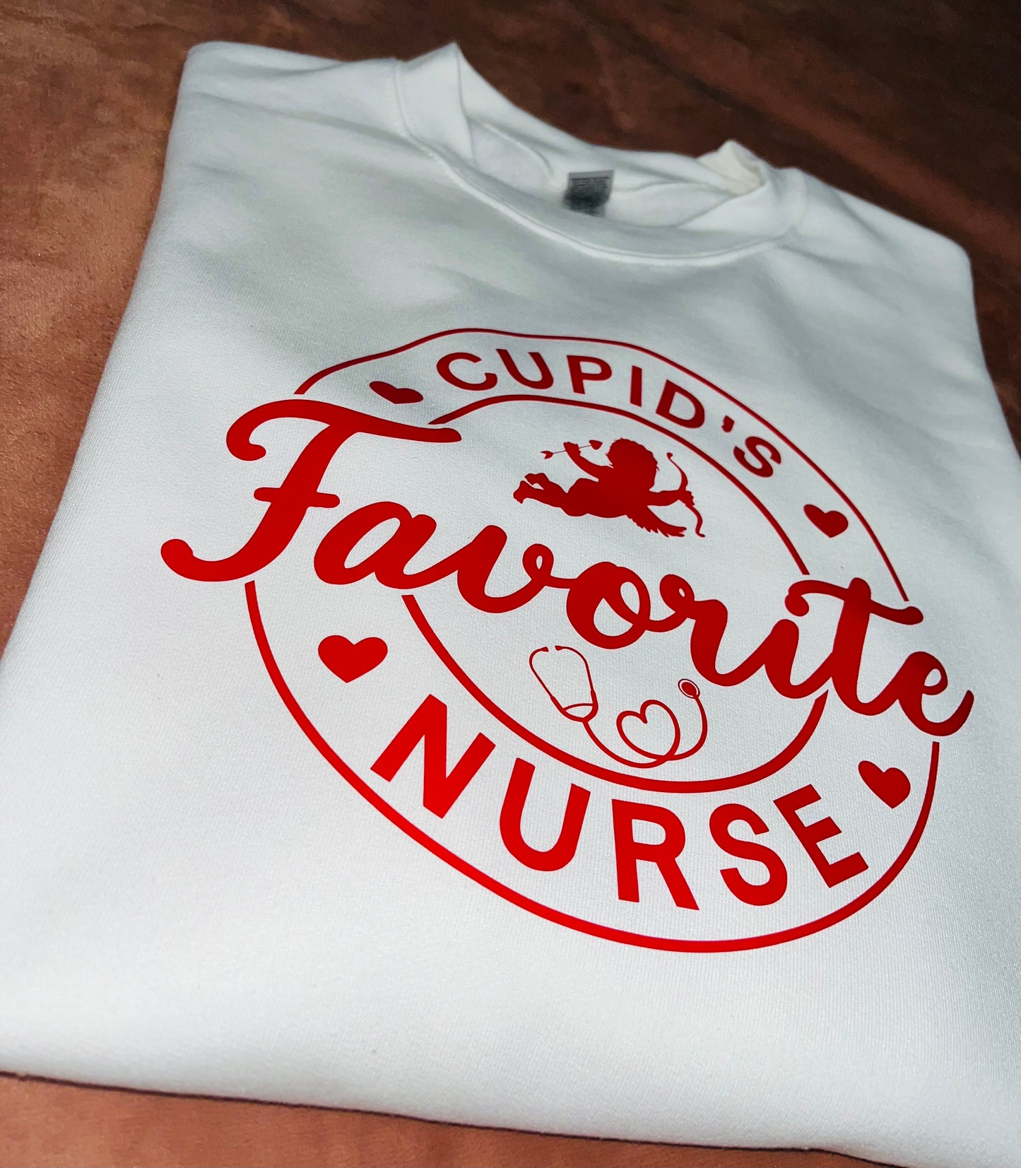 Cupid Favorite Nurse Sweatshirt