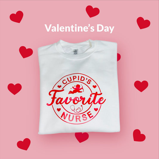 Cupid Favorite Nurse Sweatshirt